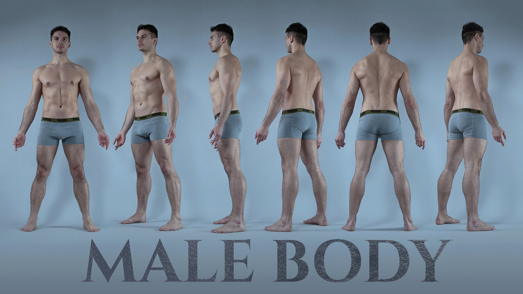 تصاویر رفرنس پرتره و بدن مردان - 4