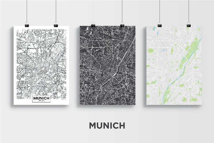 وکتور نقشه شهر های آلمان - 8
