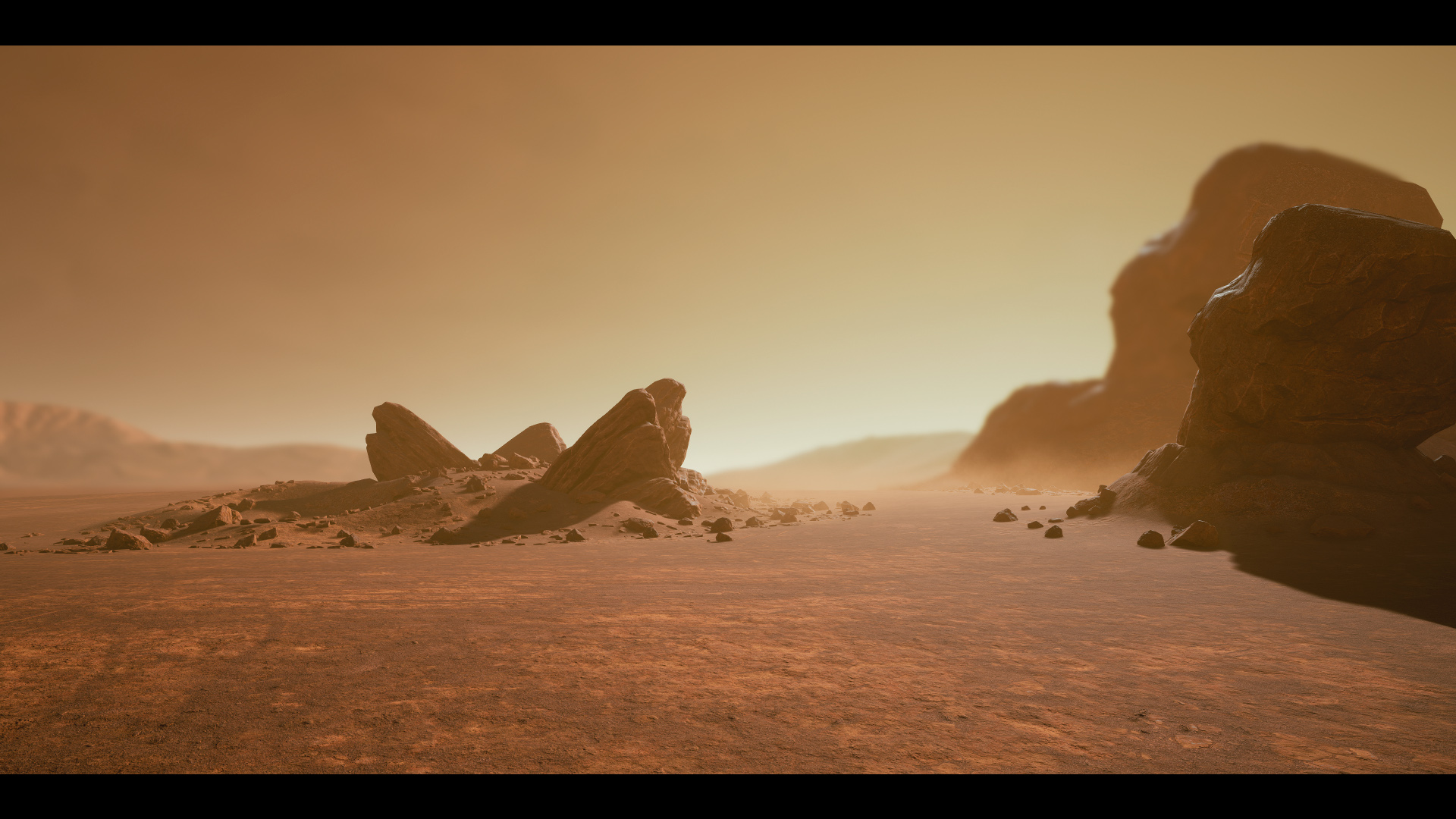 محیط مریخ برای آنریل انجین - 1