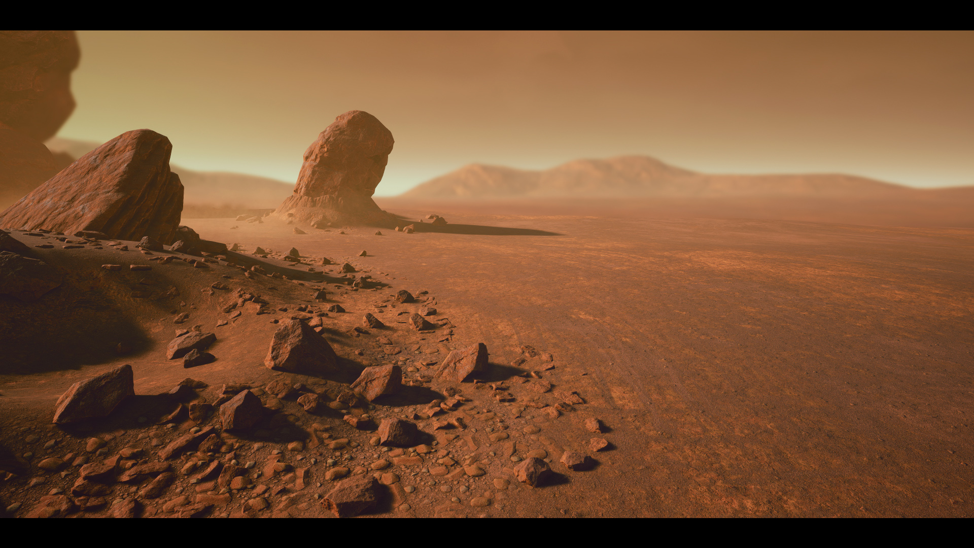 محیط مریخ برای آنریل انجین - 5