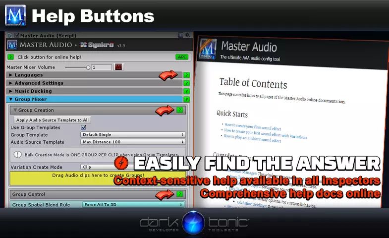 Master Audio Multiplayer برای یونیتی - 31