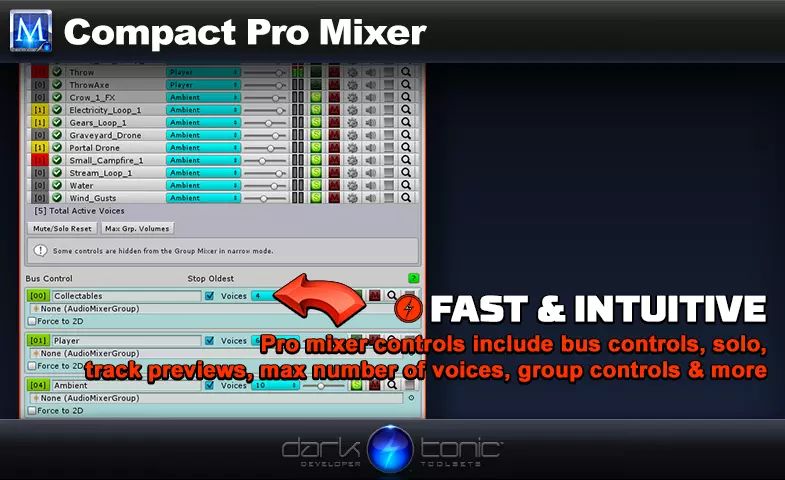 Master Audio Multiplayer برای یونیتی - 7
