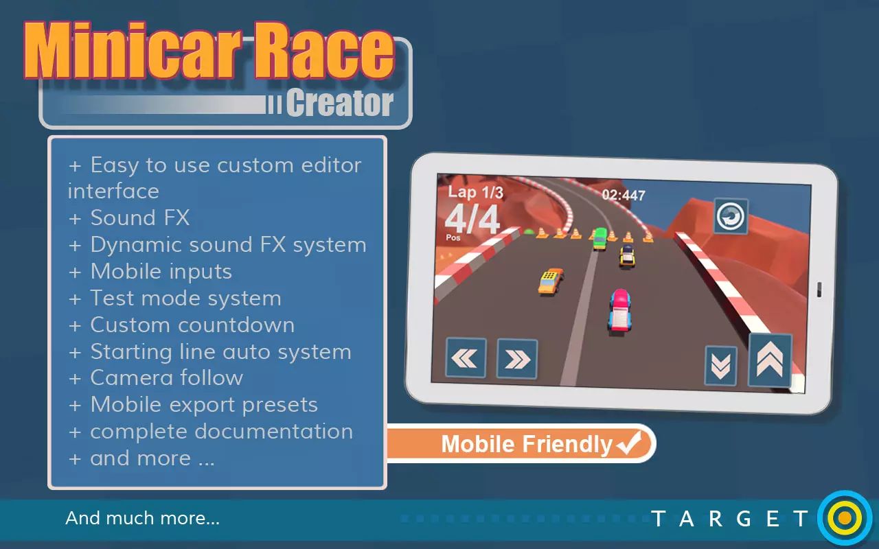 Minicar Race Creator برای یونیتی - 21