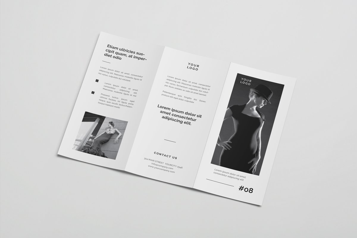 فایل لایه باز بروشور Multipurpose Brochure - 3