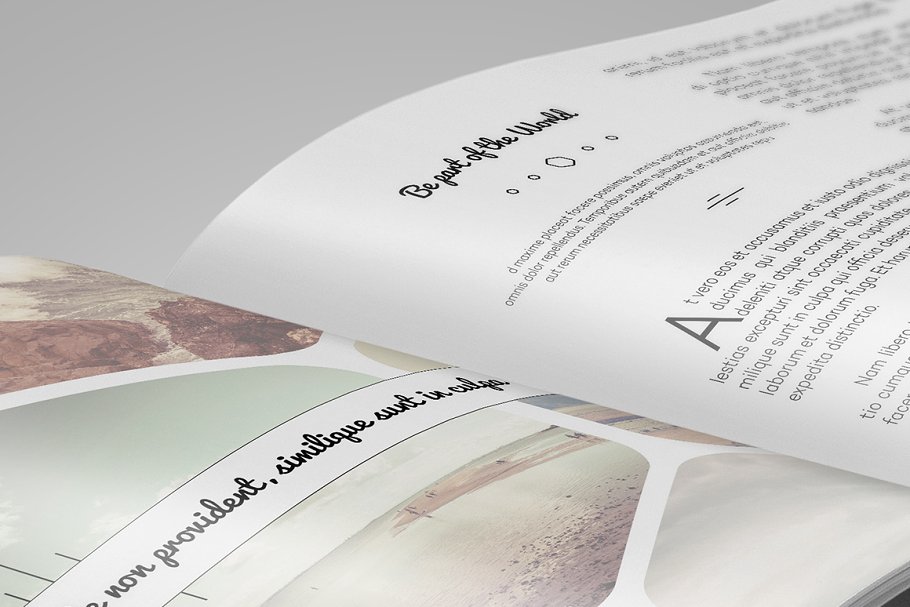 قالب ایندیزاین بروشور Multipurpose Clean Brochure - 5