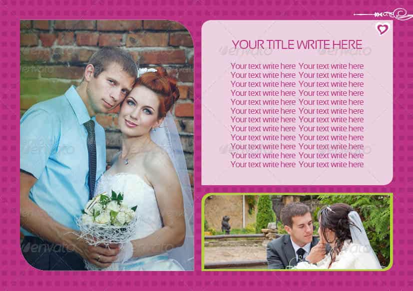 قالب ایندیزاین آلبوم عکس عروسی My Wedding Photo Album - 19