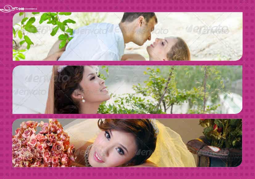 قالب ایندیزاین آلبوم عکس عروسی My Wedding Photo Album - 21