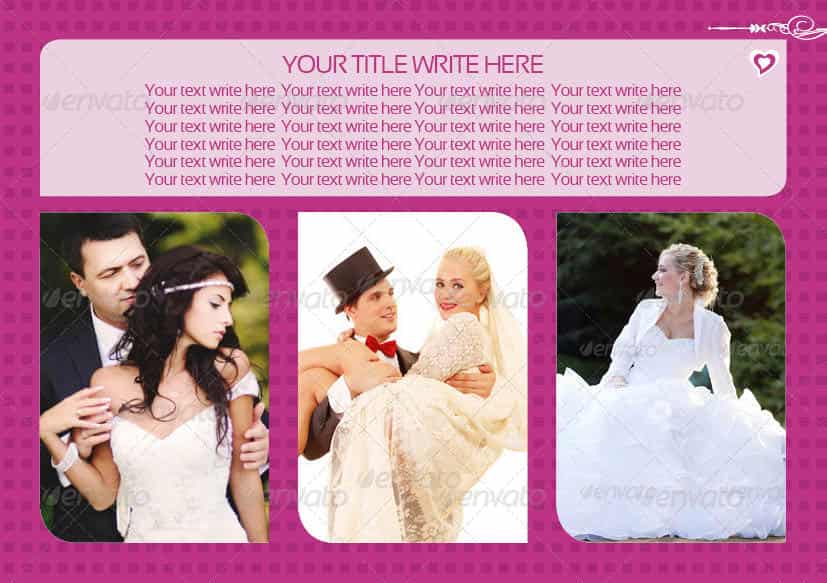 قالب ایندیزاین آلبوم عکس عروسی My Wedding Photo Album - 23