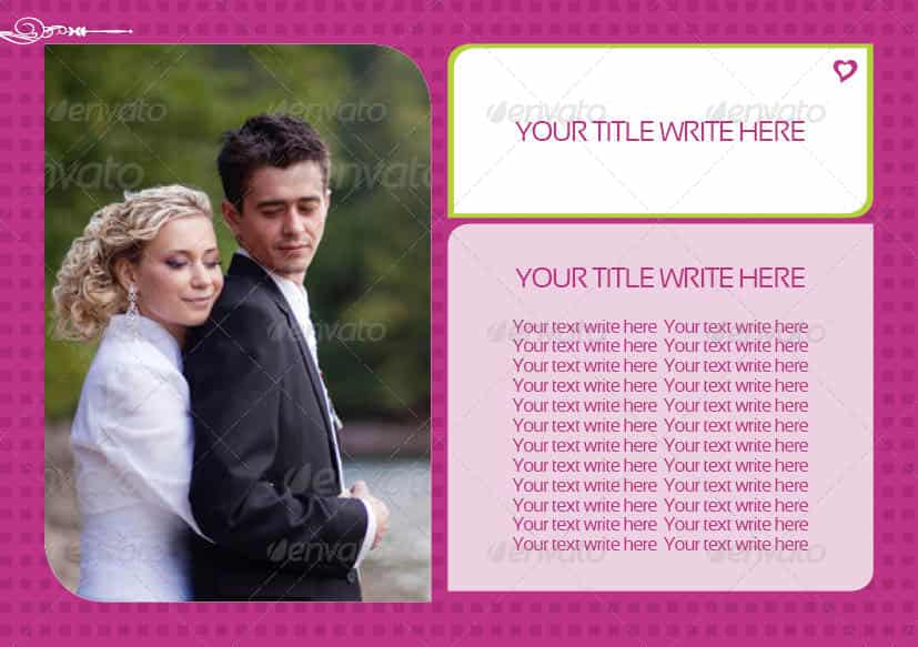 قالب ایندیزاین آلبوم عکس عروسی My Wedding Photo Album - 25