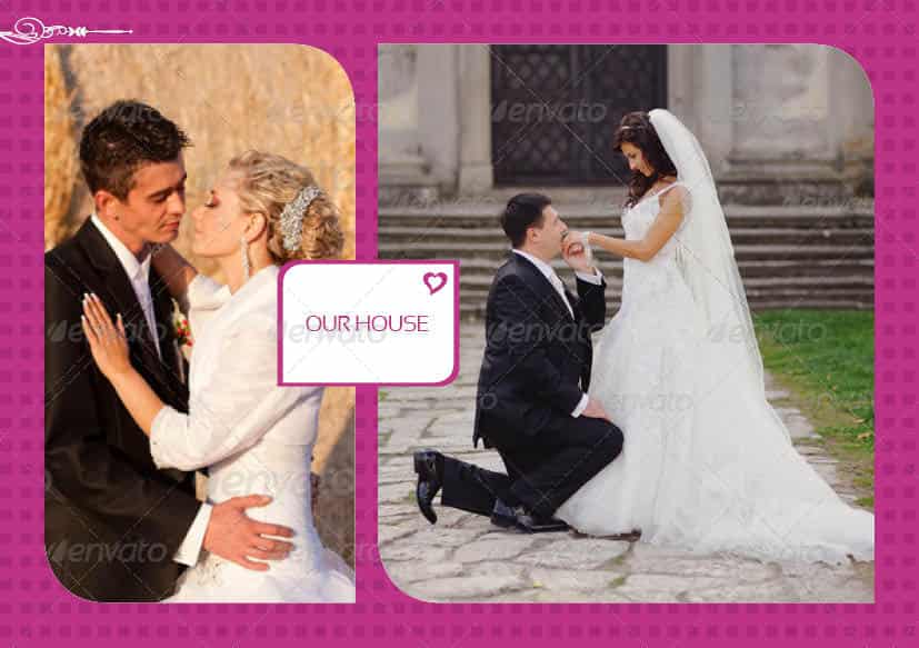 قالب ایندیزاین آلبوم عکس عروسی My Wedding Photo Album