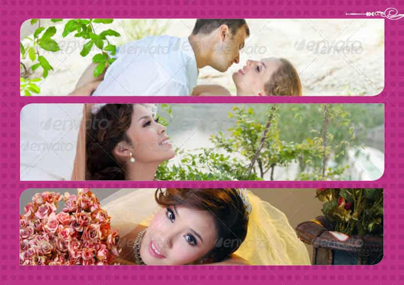 قالب ایندیزاین آلبوم عکس عروسی My Wedding Photo Album