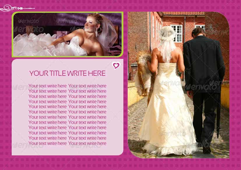 قالب ایندیزاین آلبوم عکس عروسی My Wedding Photo Album - 9