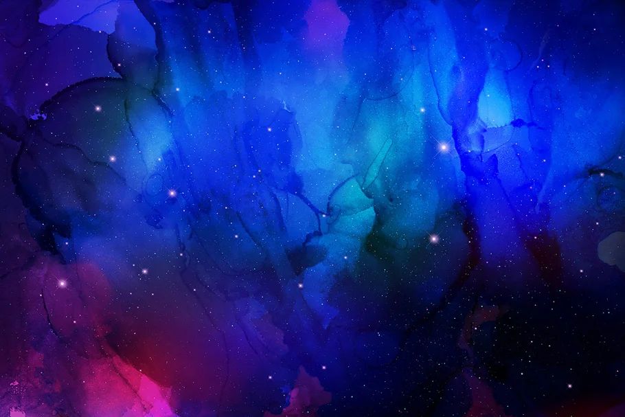 بک گراند جوهری Nebula Ink Backgrounds - 4