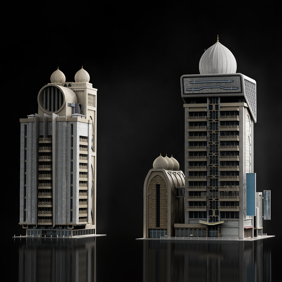 آبجکت شهر دبی