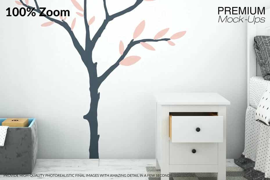 موکاپ قاب عکس و دیوار Nursery - 37