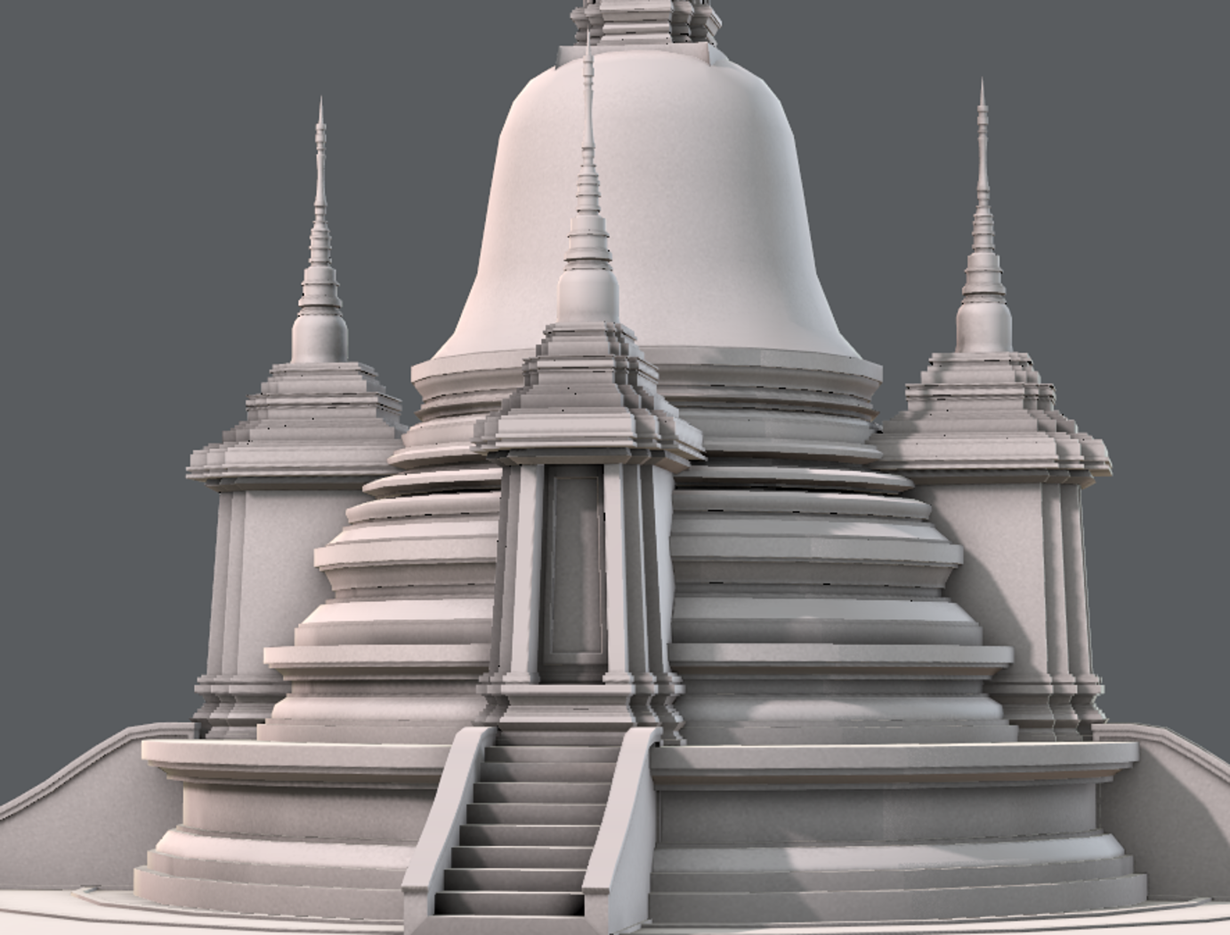 مدل سه بعدی معبد - 8