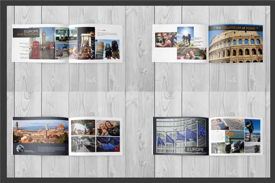 قالب ایندیزاین آلبوم عکس Photo Album Template - 2