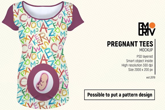 موکاپ لباس بارداری - 4