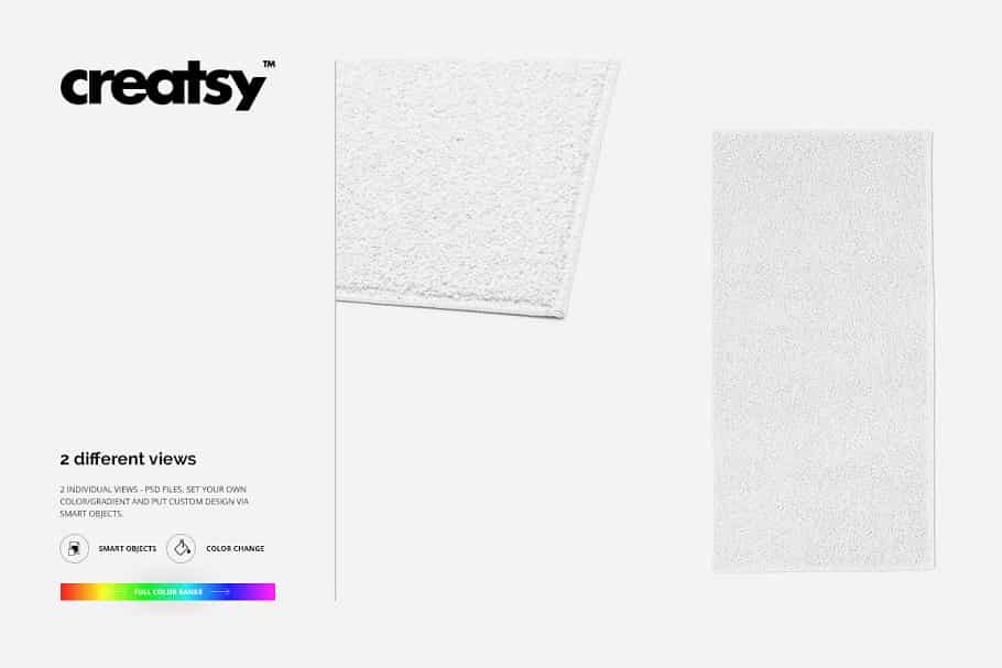 دانلود موکاپ پادری Rug Mockup Set - 7 موکاپ پادری Rug Mockup Set - 6