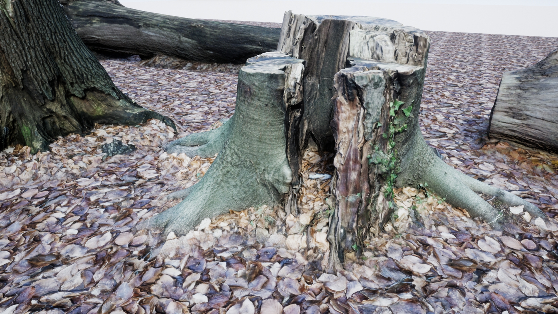 آبجکت تنه درخت اسکن شده برای آنریل انجین - 36