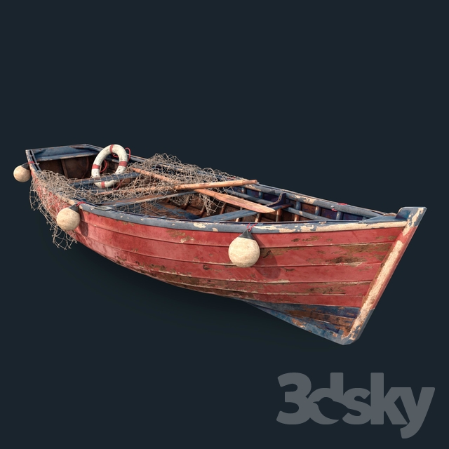 مدل سه بعدی کشتی و قایق - 3