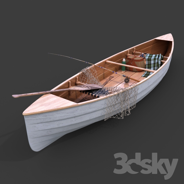 مدل سه بعدی کشتی و قایق - 6