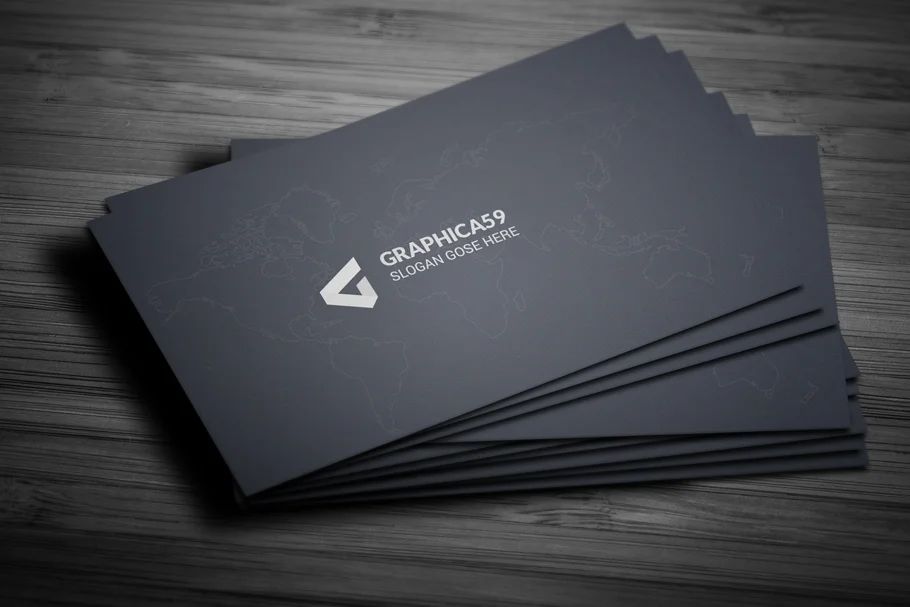 فایل لایه باز کارت ویزیت Simple Business Card Design Vol-01