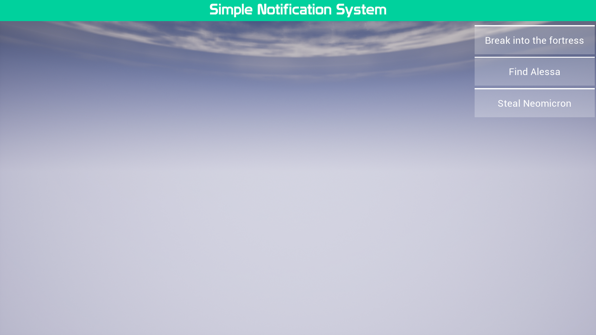 سیستم اطلاع رسانی ساده برای آنریل انجین - 6