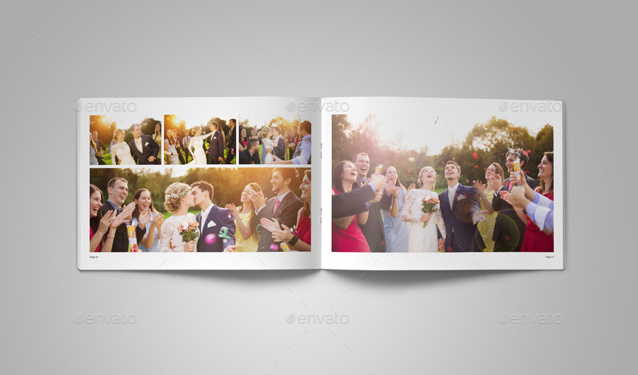 قالب ایندیزاین آلبوم عکس عروسی