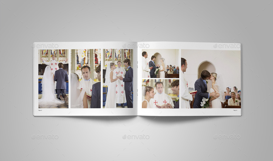 قالب ایندیزاین آلبوم عکس عروسی