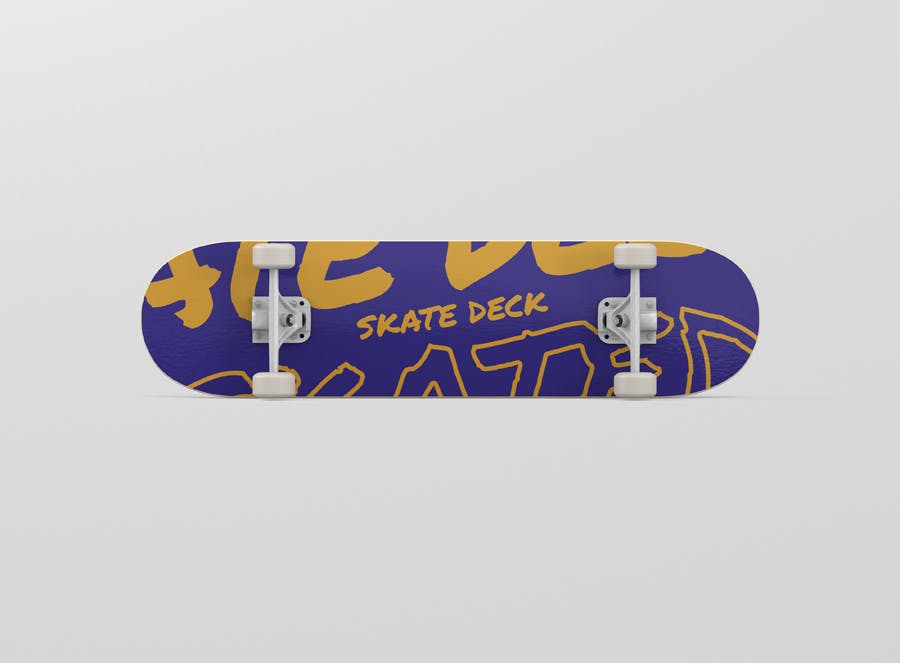موکاپ اسکیت برد Skateboard Mockup - 11