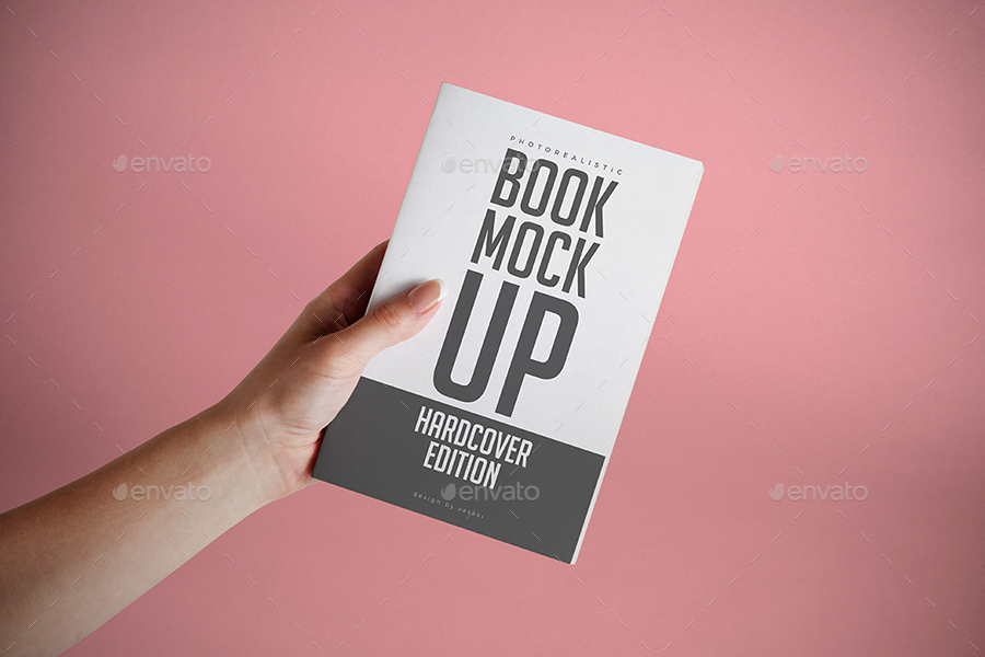 موکاپ کتاب Softcover Book Mock-up - 9