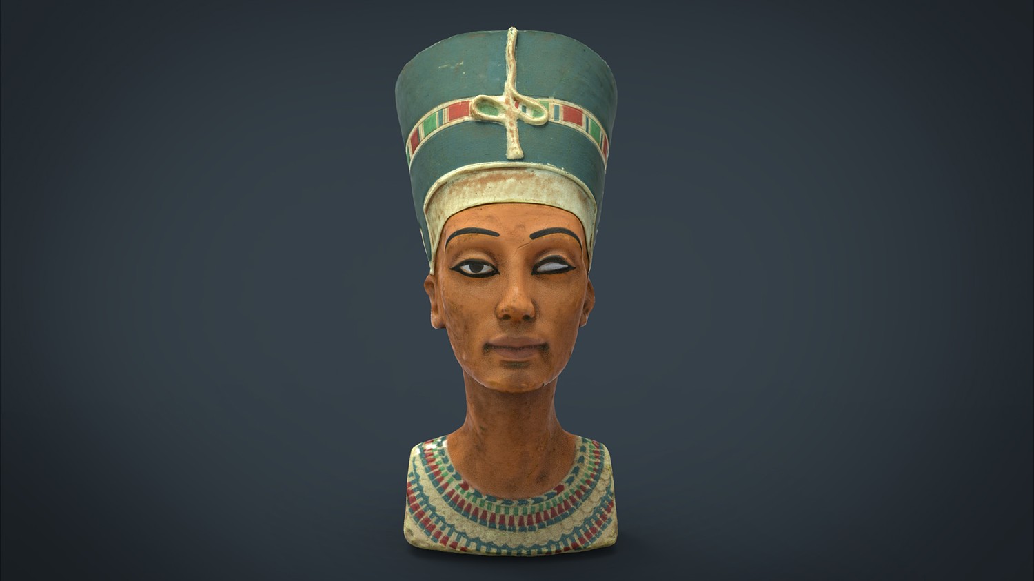مدل سه بعدی مجسمه مصر باستان - 8