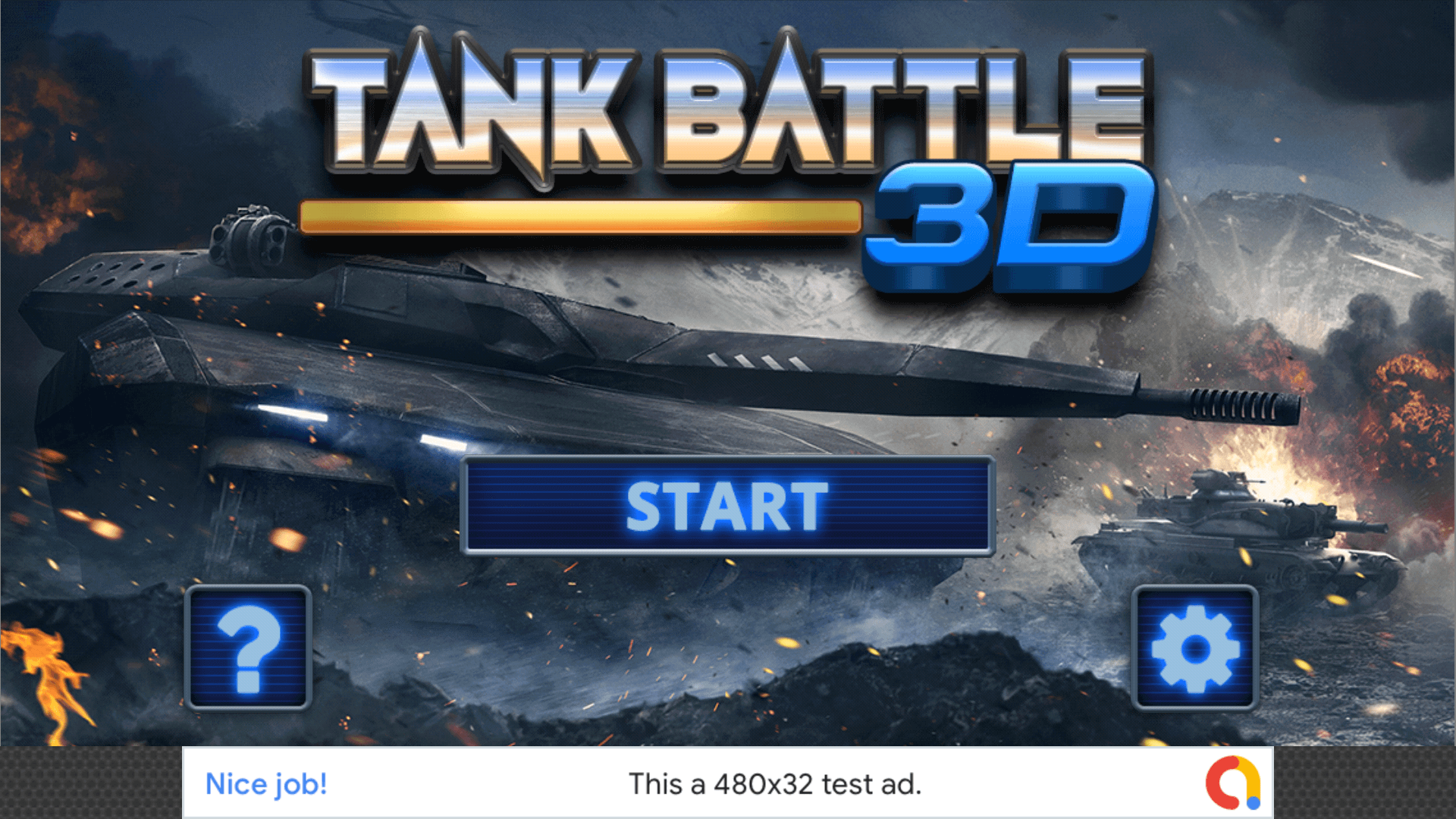 بازی Tank Battle 3D برای یونیتی - 2
