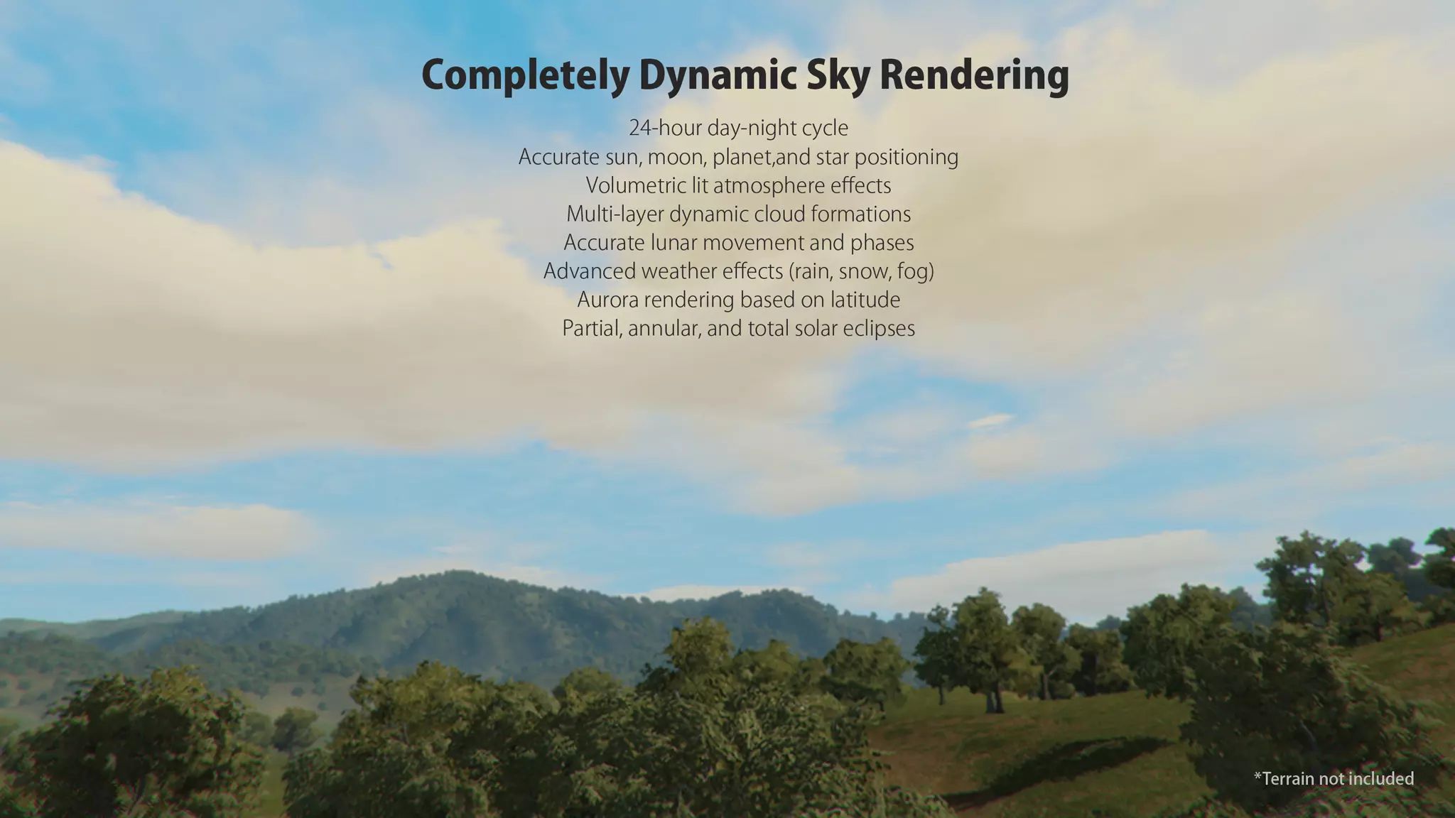 TENKOKU Dynamic Sky برای یونیتی - 1