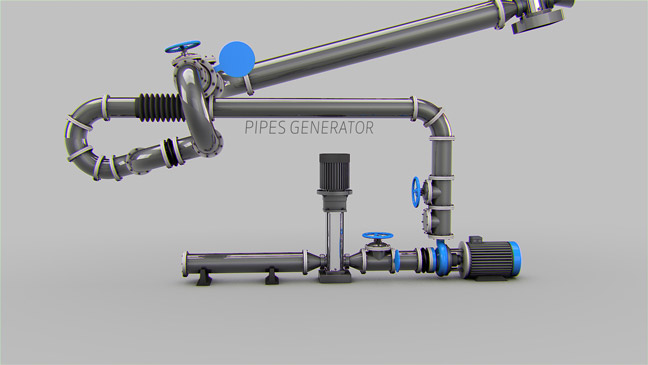 پلاگین The Pixel Lab Pipes Generator - 5