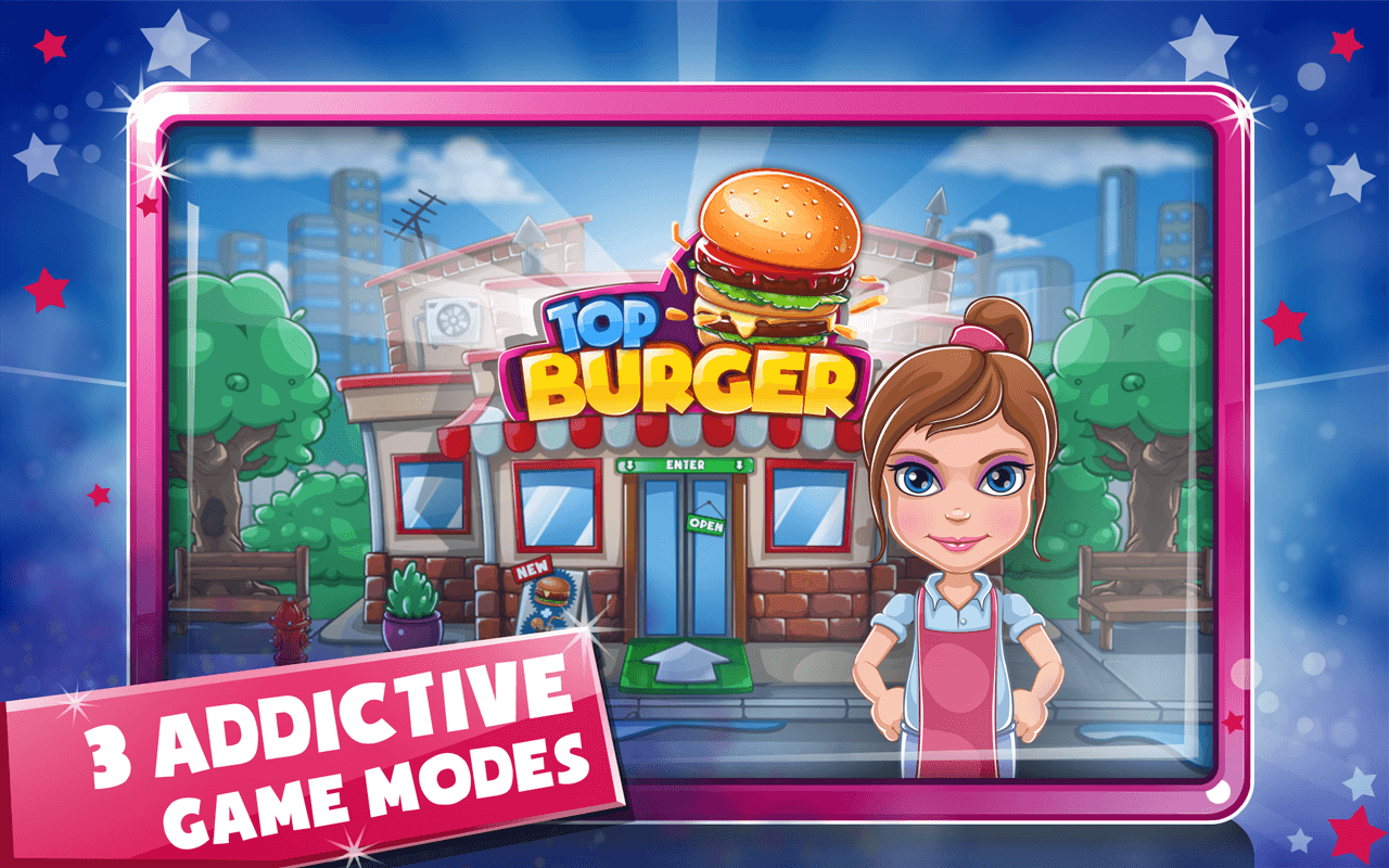 بازی Top Burger Chef برای یونیتی - 1