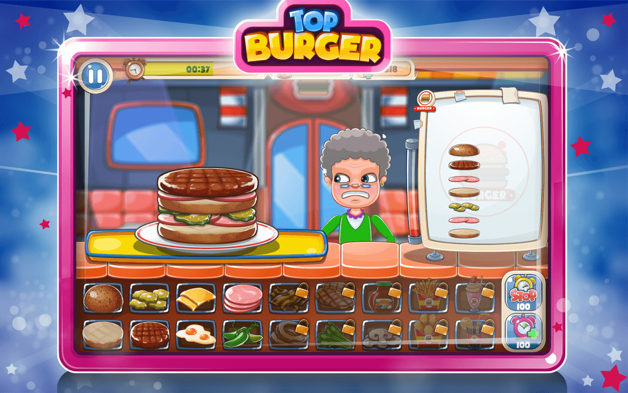 بازی Top Burger Chef برای یونیتی - 9