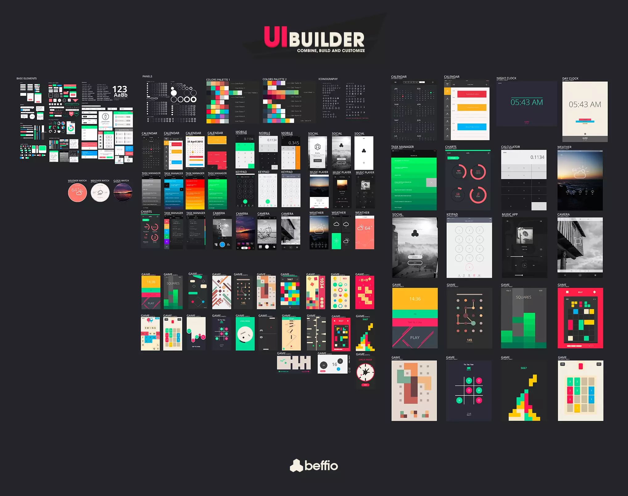 پروژه UI Builder برای یونیتی - 1