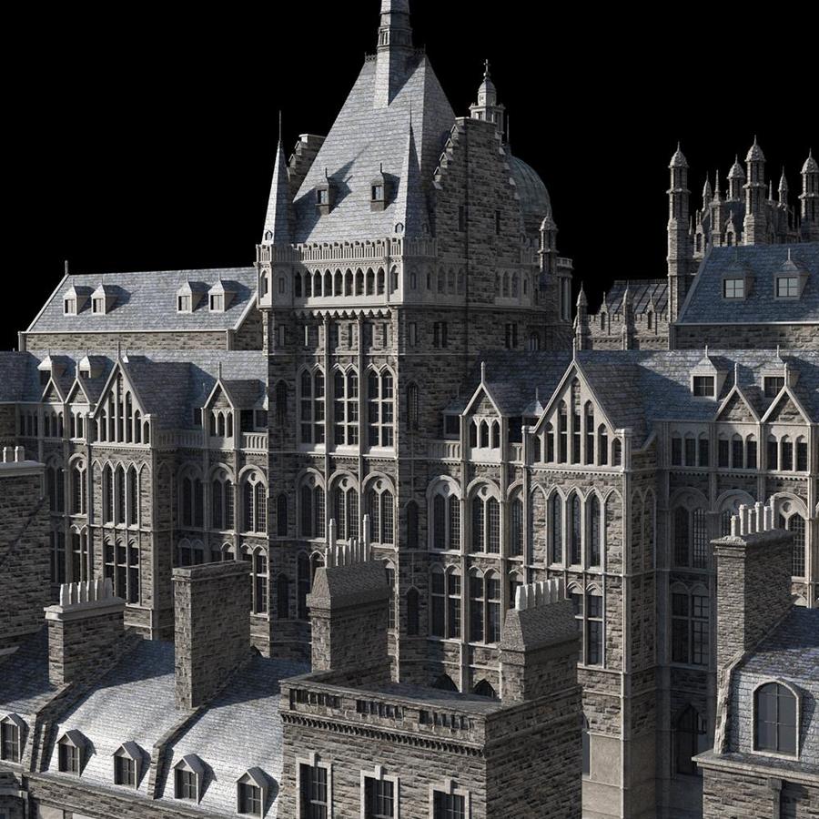 مدل سه بعدی ساختمان سلطنتی