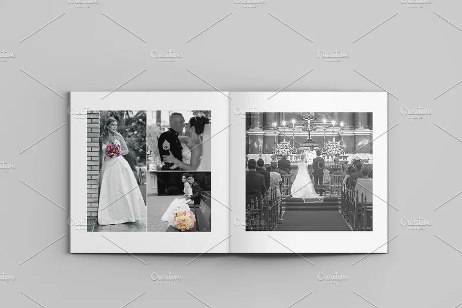 فایل لایه باز آلبوم عکس عروسی Wedding - 11