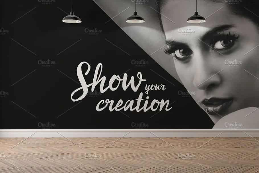 موکاپ بک گراند داخلی