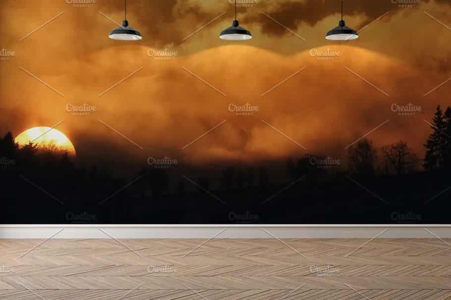 موکاپ بک گراند داخلی