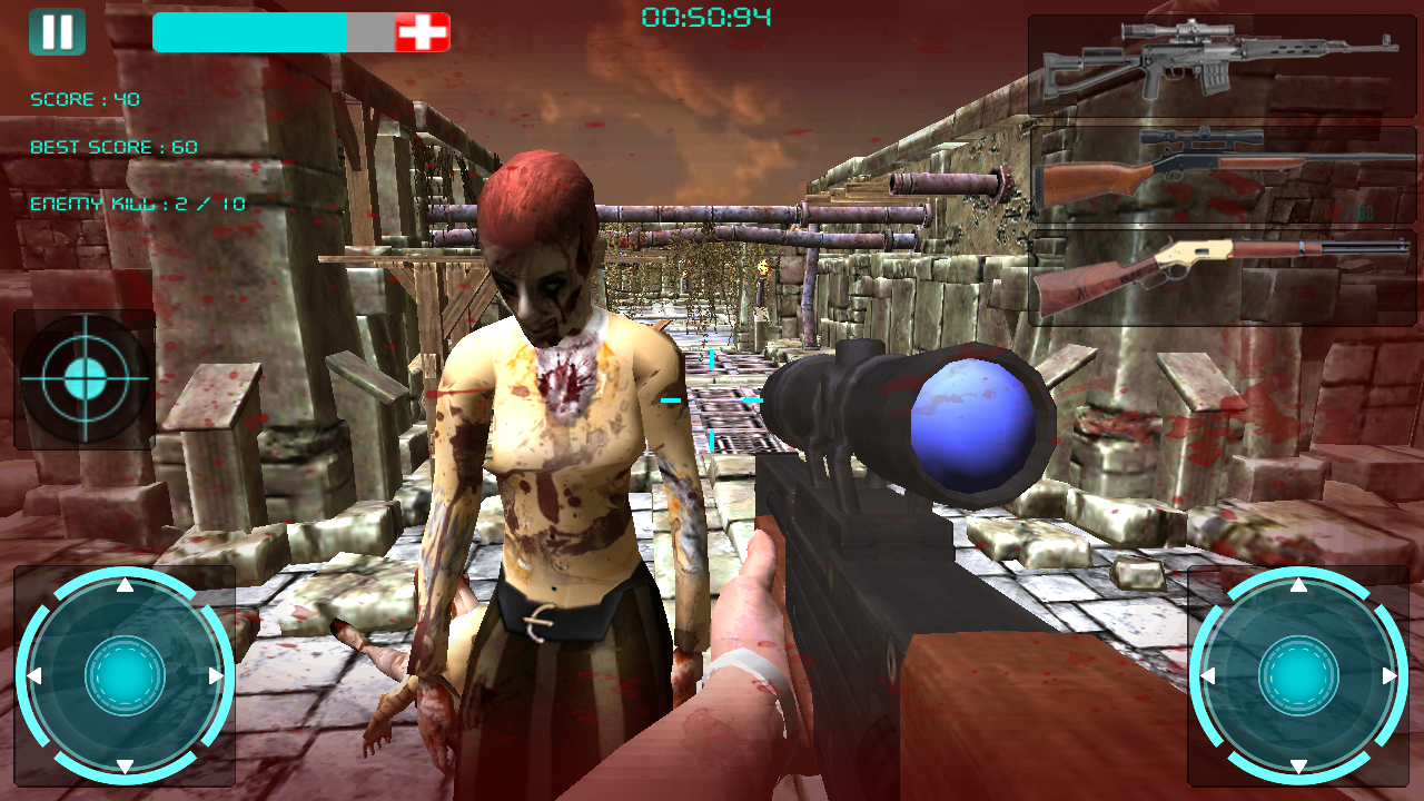 بازی Zombie Killer Attack برای یونیتی - 2