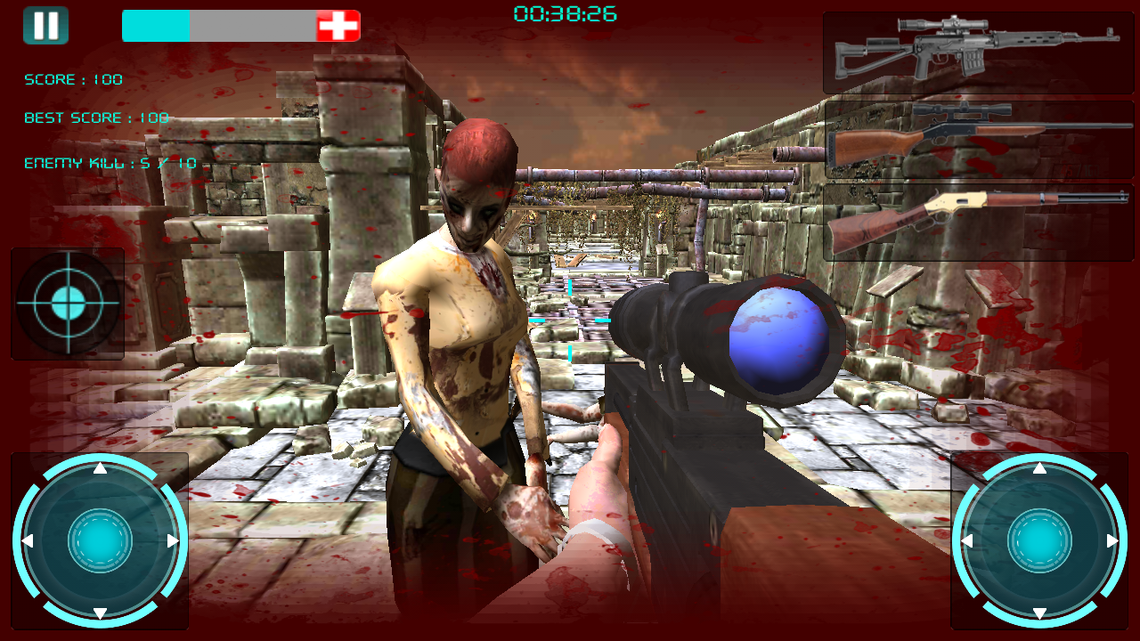 بازی Zombie Killer Attack برای یونیتی - 4