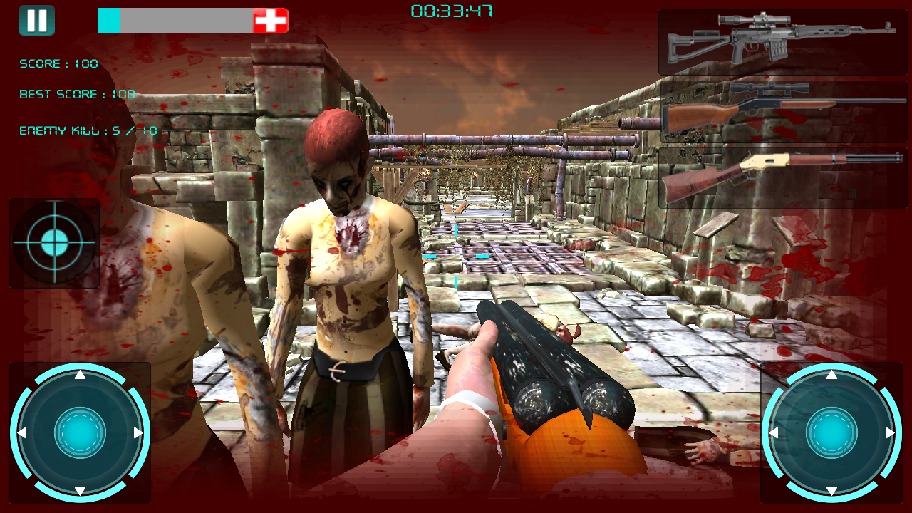 بازی Zombie Killer Attack برای یونیتی - 6