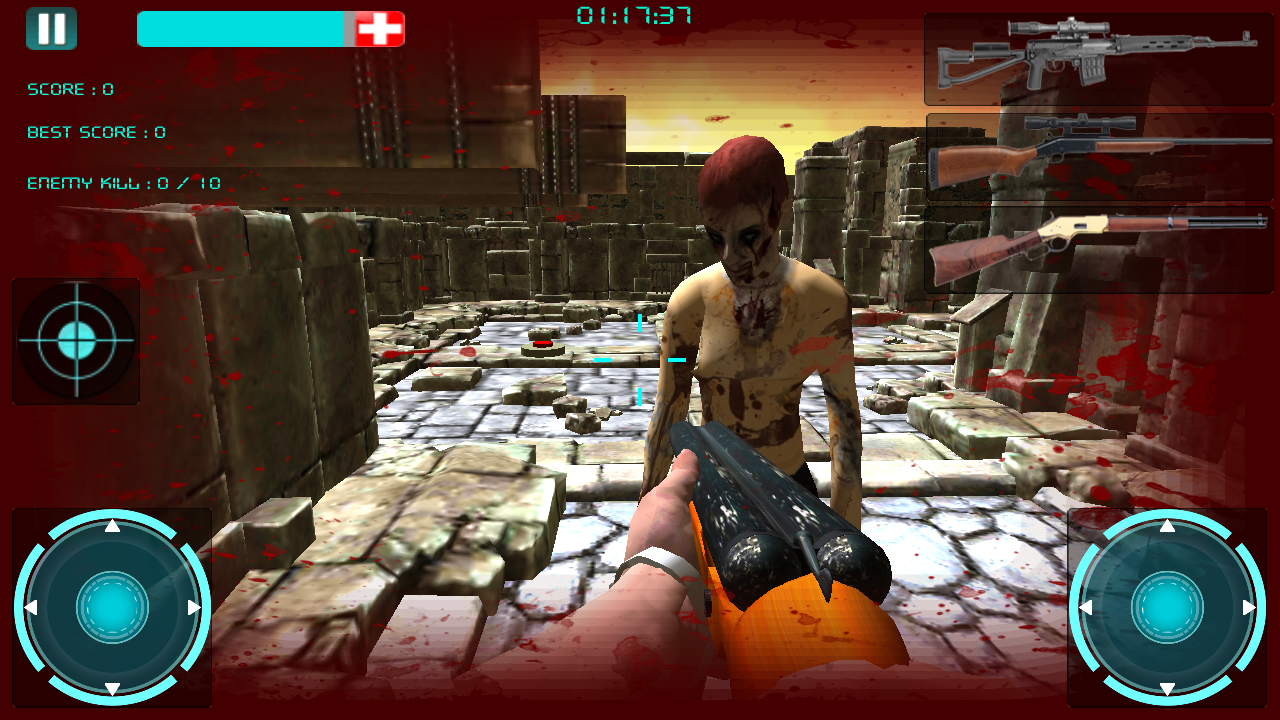 بازی Zombie Killer Attack برای یونیتی - 8